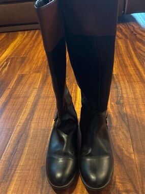 Classic Tall Black Riding Boots